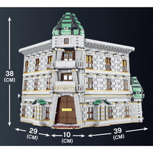 Load image into Gallery viewer, 4185PCS MOC City Diagon Alley Bank Model Toy Building Block Brick Gift Kids Compatible Lego
