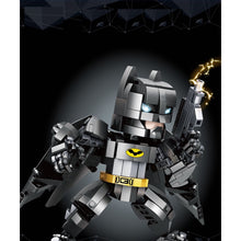 Load image into Gallery viewer, MOC Captain Iron Bat Warrior Man Figure Model Toy Building Block Brick Gift Kids Display
