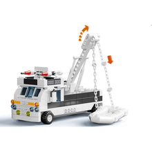 Load image into Gallery viewer, 1704PCS Military WW2 6in1 Battle Ship Destroyer Helicopter Submarine Frigate Tank Figure Model Toy Building Block Brick Gift Kids Compatible Lego
