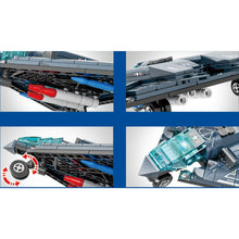 Load image into Gallery viewer, 300PCS Military WW2 H-20 Bomber Fighter Figure Model Toy Building Block Brick Gift Kids Compatible Lego
