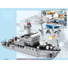 Load image into Gallery viewer, 342PCS Military WW2 Type 081 Mine Countermeasures Ship Wochi Class Figure Model Toy Building Block Brick Gift Kids
