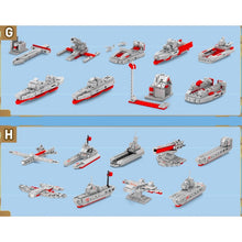 Load image into Gallery viewer, 1260PCS Military Tank Airplane Figure Model Toy Building Block Brick Gift Kids Compatible Lego
