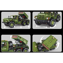 Load image into Gallery viewer, 2268PCS Military Technic WW2 Katyusha BM-13 Rocket Artillery Truck Model Toy Building Block Brick Gift Kids Compatible Lego

