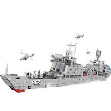 Load image into Gallery viewer, 1215PCS Military WW2 NAVY Type 904B Supply Ship Figure Model Toy Building Block Brick Gift Kids Compatible Lego
