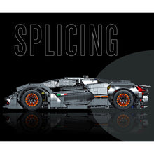 Load image into Gallery viewer, 1512PCS MOC Technic Terzo Millennio Super Racing Sports Car Model Toy Building Block Brick Gift Kids Compatible Lego 1:14
