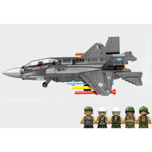 Load image into Gallery viewer, 867PCS Military WW2 F-35 Lightning II Air Fighter Aircraft Figure Model Toy Building Block Brick Gift Kids Compatible Lego
