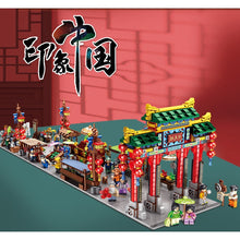 Load image into Gallery viewer, MOC City Street Chinese China Town Traditional Store Tavern Hockshop Model Figures Toy Building Block Brick Gift Kids Compatible Lego
