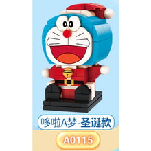 Load image into Gallery viewer, Doraemon Cartoon Comic Mini Figure Minifigure Christmas Construction Action Toy Cute Model Display Building Block Brick Educational Gift Set Kids
