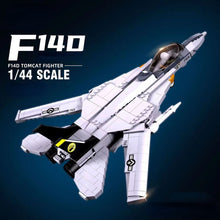 Load image into Gallery viewer, 404PCS Military WW2 F-14 Tomcat Air Fighter Aircraft Figure Model Toy Building Block Brick Gift Kids Compatible Lego 1:44
