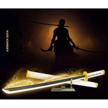 Load image into Gallery viewer, 781PCS MOC Cartoon Comic One Piece Roronoa Zoro Wado Ichimonji Blade Sword Model Toy Building Block Brick Gift Kids  Display
