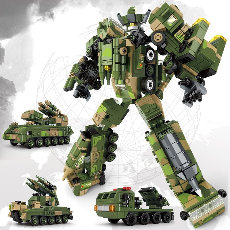 1063PCS MOC Army Mecha Man Figure Model Toy Building Block Brick Gift Kids Compatible Lego