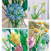 Load image into Gallery viewer, 837PCS Bouquet Flower Floral Model Toy Display Decoration Building Block Brick Gift Set
