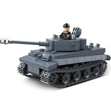 Load image into Gallery viewer, 503PCS Military WW2 Tiger I Sd.Kfz.181 Tank Figure Model Toy Building Block Brick Gift Kids
