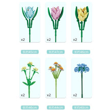 Load image into Gallery viewer, 837PCS Bouquet Flower Floral Model Toy Display Decoration Building Block Brick Gift Set
