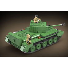 Load image into Gallery viewer, 883PCS Military WW2 Cromwell British Cruiser MK A27M Tank Figure Model Toy Building Block Brick Gift Kids Compatible Lego
