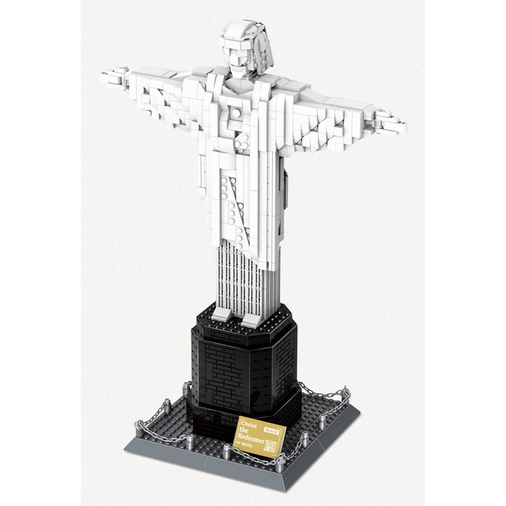 973PCS Architecture Christ The Redeemer Brazil Model Building – mycrazybuy store