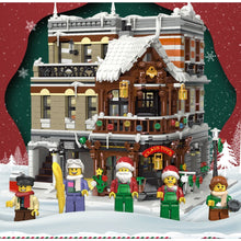 Load image into Gallery viewer, 2955PCS MOC City Christmas Claus Toy Shop Store Santa Snow House Figure Model Building Block Brick Gift Kids
