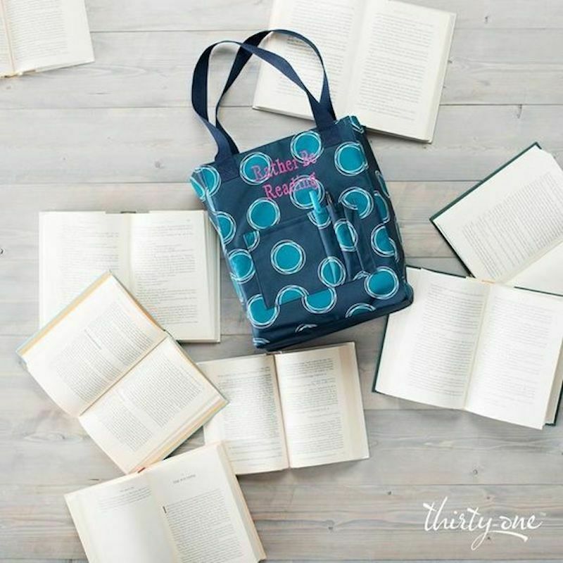 Thirty one organizing utility tall tote zip top bag 31 Gift in La Di D mycrazybuy store