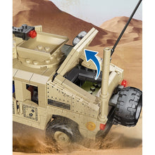 Load image into Gallery viewer, 497PCS Military WW2 M1114 Armored Vehicle Jeep Figure Model Toy Building Block Brick Gift Kids Compatible Lego
