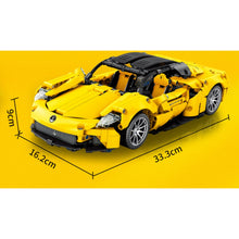 Load image into Gallery viewer, 1269PCS MOC Static Technic SpeedYellow GT Super Racing Sports Car Model Toy Building Block Brick Gift Kids Compatible Lego 1:14
