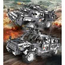 Load image into Gallery viewer, 1633PCS Military WW2 2in1 ORV DF Warrior M1117 IFV Guardian Armored Vehicle Car ASV-150 Figure Model Toy Building Block Brick Gift Kids Compatible Lego
