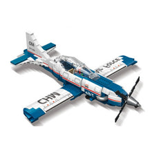 Load image into Gallery viewer, 524PCS Military WW2 HAWK T-6A Training Aircraft Figure Model Toy Building Block Brick Gift Kids Compatible Lego
