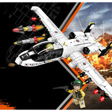 Load image into Gallery viewer, 323PCS Military WW2 A-10 Thunderbolt Warthog Attack Plane Figure Model Toy Building Block Brick Gift Kids Compatible Lego
