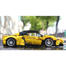 Load image into Gallery viewer, 1269PCS MOC Static Technic SpeedYellow GT Super Racing Sports Car Model Toy Building Block Brick Gift Kids Compatible Lego 1:14
