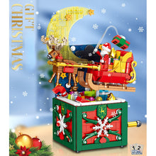 Load image into Gallery viewer, 772PCS MOC Micro Mini Christmas Box Santa Reindeer Elk Model Toy Building Block Brick Gift Kids Display

