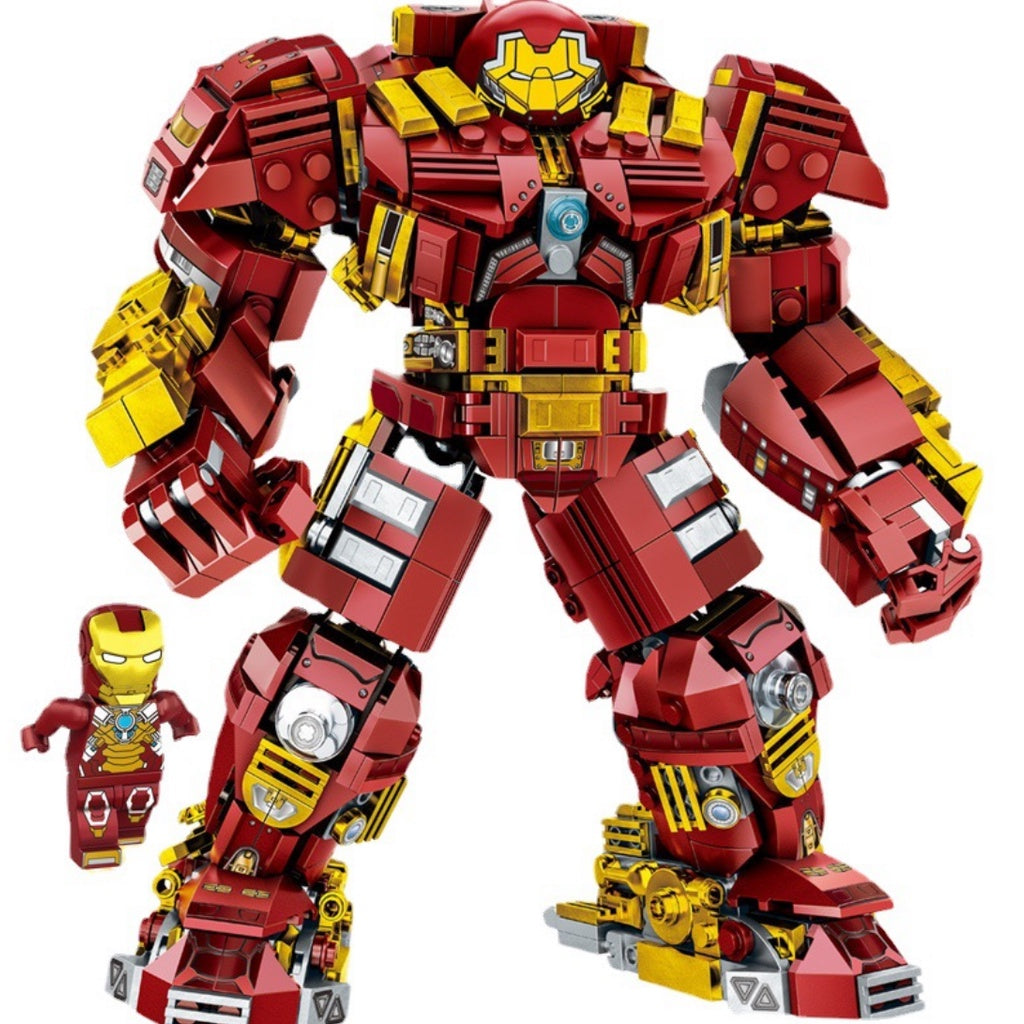 1065PCS MOC Averger Hero Hulkbuster Mecha MK44 Figure Model Toy Building Block Brick Gift Kids Compatible Lego 1:24