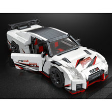Load image into Gallery viewer, 1266PCS MOC Technic Speed JDM Nismo GTR R35 Racing Sports Car Model Toy Building Block Brick Gift Kids Compatible Lego 1:8
