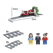Load image into Gallery viewer, 364PCS MOC City Railway Travel Scenic Train Track Figure Scene Model Toy Building Block Brick Gift Kids Compatible Lego
