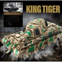 Load image into Gallery viewer, 1974PCS Military WW2 King Tiger Heavy Tank Figure Model Toy Building Block Brick Gift Kids Compatible Lego
