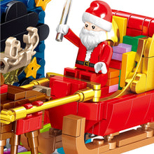 Load image into Gallery viewer, 772PCS MOC Micro Mini Christmas Box Santa Reindeer Elk Model Toy Building Block Brick Gift Kids Display
