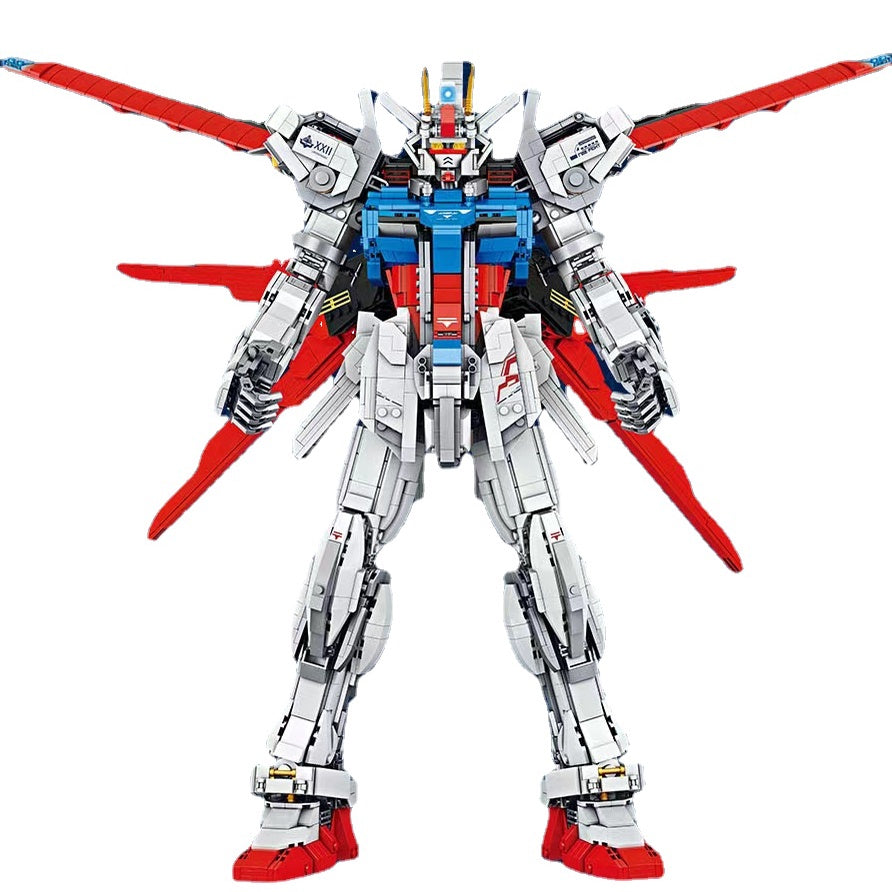 6500PCS MOC Large GUNDAM Mecha Warrior Figure Model Toy Building Block Brick Gift Kids Compatible Lego