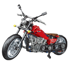 Load image into Gallery viewer, 441PCS MOC Technic Speed Classic Motorcycle Motor Bike Model Toy Building Block Brick Gift Kids Compatible Lego
