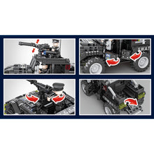 Load image into Gallery viewer, 486PCS MOC Police SWAT Assault Vehicle Car Figure Model Toy Building Block Brick Gift Kids Compatible Lego
