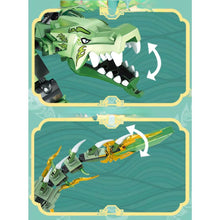 Load image into Gallery viewer, 328PCS MOC Ninja Azure Green Dragon Figure Model Toy Building Block Brick Gift Kids Compatible Lego
