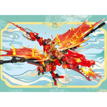 Load image into Gallery viewer, 338PCS MOC Ninja Magna Flame Red Dragon Figure Model Toy Building Block Brick Gift Kids Compatible Lego
