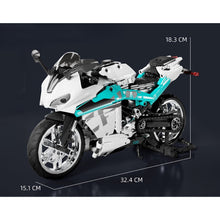 Load image into Gallery viewer, 828PCS MOC Technic Speed 250SR Racing Sports Motorcycle Motor Bike Model Toy Building Block Brick Gift Kids Compatible Lego
