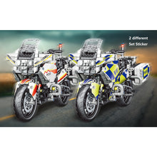 Load image into Gallery viewer, 1080PCS MOC Technic Speed 650TRG Guard Outriders Motorcycle Motor Bike Model Toy Building Block Brick Gift Kids Compatible Lego
