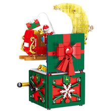 Load image into Gallery viewer, 772PCS MOC Micro Mini Christmas Box Santa Reindeer Elk Model Toy Building Block Brick Gift Kids Display
