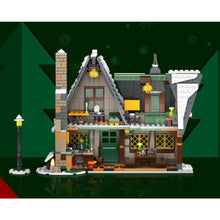 Load image into Gallery viewer, 766PCS MOC City Street Christmas Gingerbread House Model Toy Building Block Brick Gift Kids Compatible Lego
