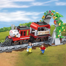 Load image into Gallery viewer, 364PCS MOC City Railway Travel Scenic Train Track Figure Scene Model Toy Building Block Brick Gift Kids Compatible Lego
