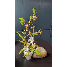 Load image into Gallery viewer, 430PCS MOC Sweet Osmanthus Fragrans Flower Floral Model Toy Building Block Brick Gift Kids Compatible Lego Display With Vase
