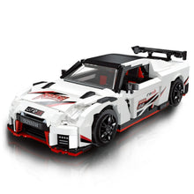 Load image into Gallery viewer, 1266PCS MOC Technic Speed JDM Nismo GTR R35 Racing Sports Car Model Toy Building Block Brick Gift Kids Compatible Lego 1:8
