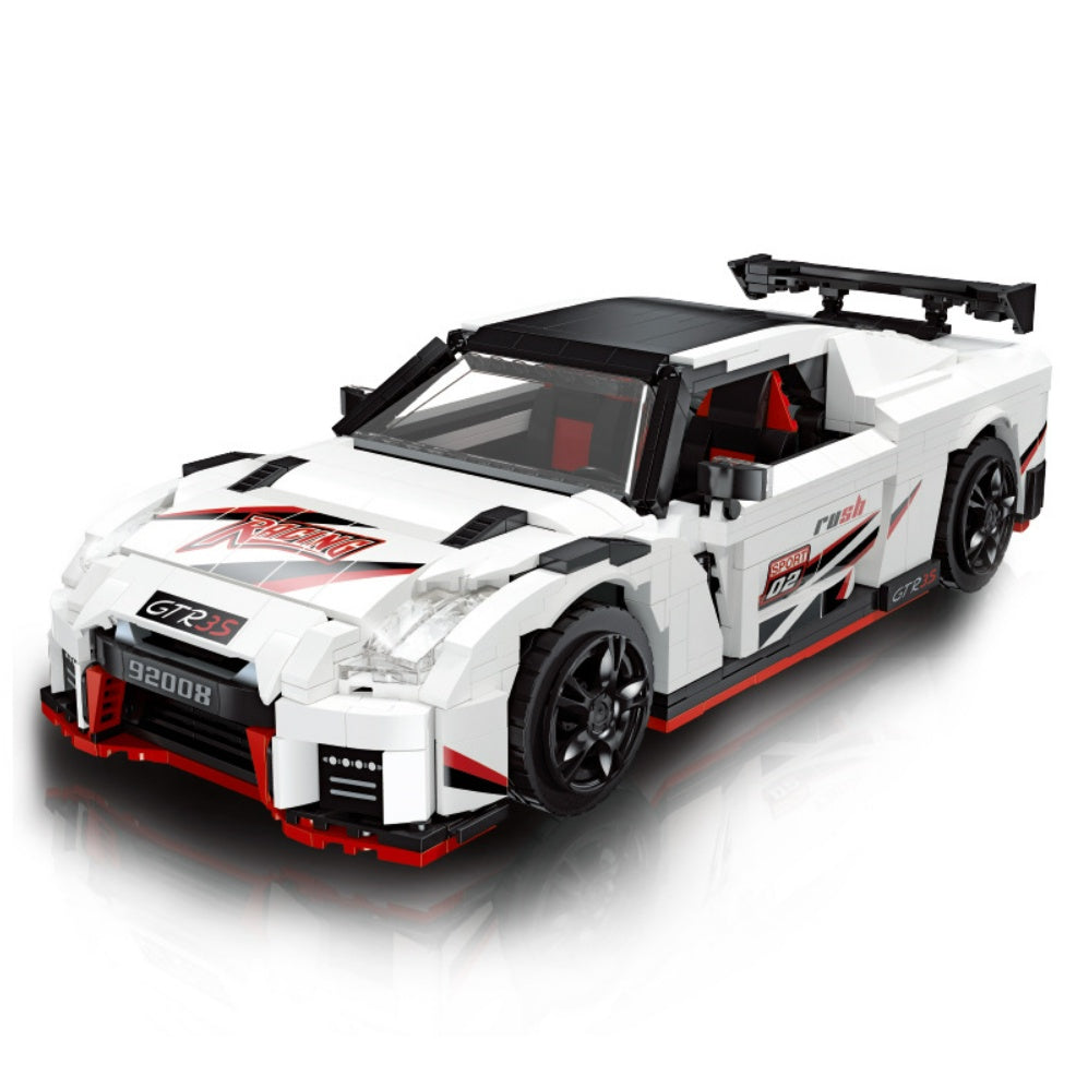 1266PCS MOC Technic Speed JDM Nismo GTR R35 Racing Sports Car Model Toy Building Block Brick Gift Kids Compatible Lego 1:8