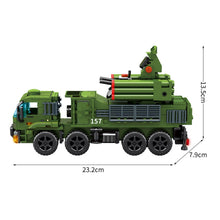 Load image into Gallery viewer, 563PCS Military WW2 Pantsir S1 Missle Truck Figure Model Toy Building Block Brick Gift Kids Compatible Lego

