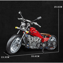 Load image into Gallery viewer, 441PCS MOC Technic Speed Classic Motorcycle Motor Bike Model Toy Building Block Brick Gift Kids Compatible Lego
