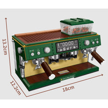 Load image into Gallery viewer, 928PCS MOC Micro Mini Double Coffee Machine Maker Model Toy Building Block Brick Gift Kids Display
